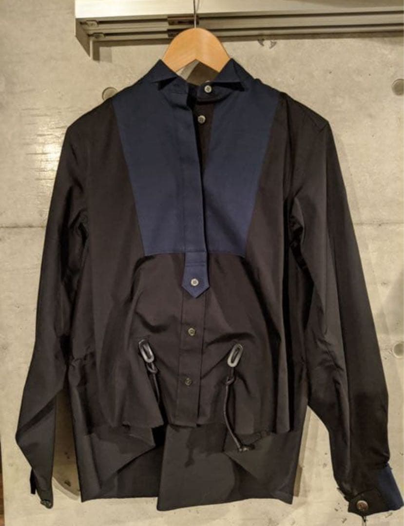 sacaiシャツ ブラック(定価62700円)