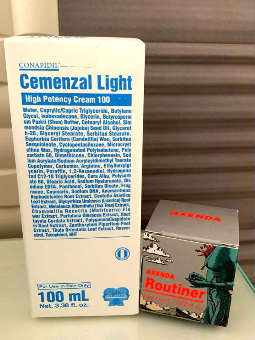 セメンザルライト１本＋ルティナー１本 水光肌作りアイテム