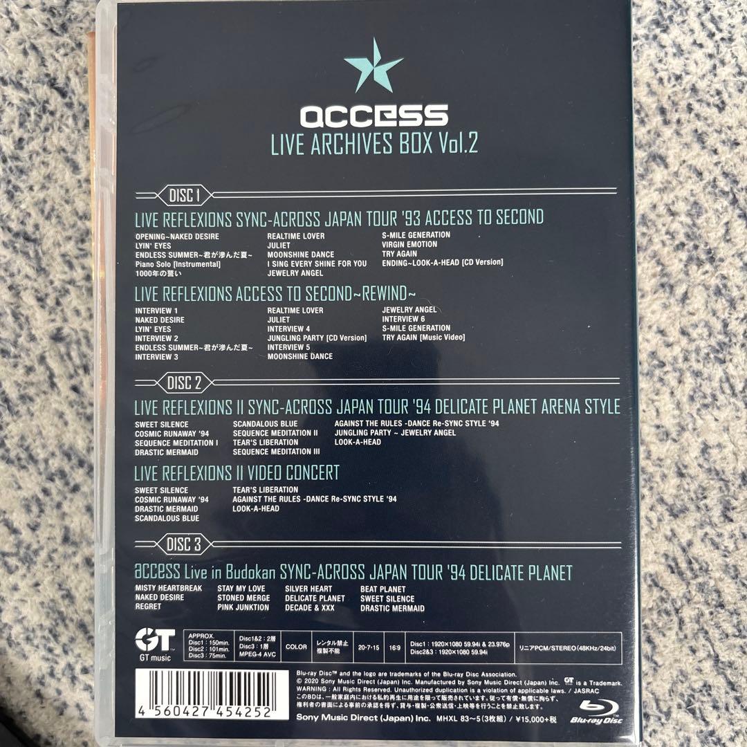 access/LIVE ARCHIVES BOX Vol.2〈完全生産限定盤・…