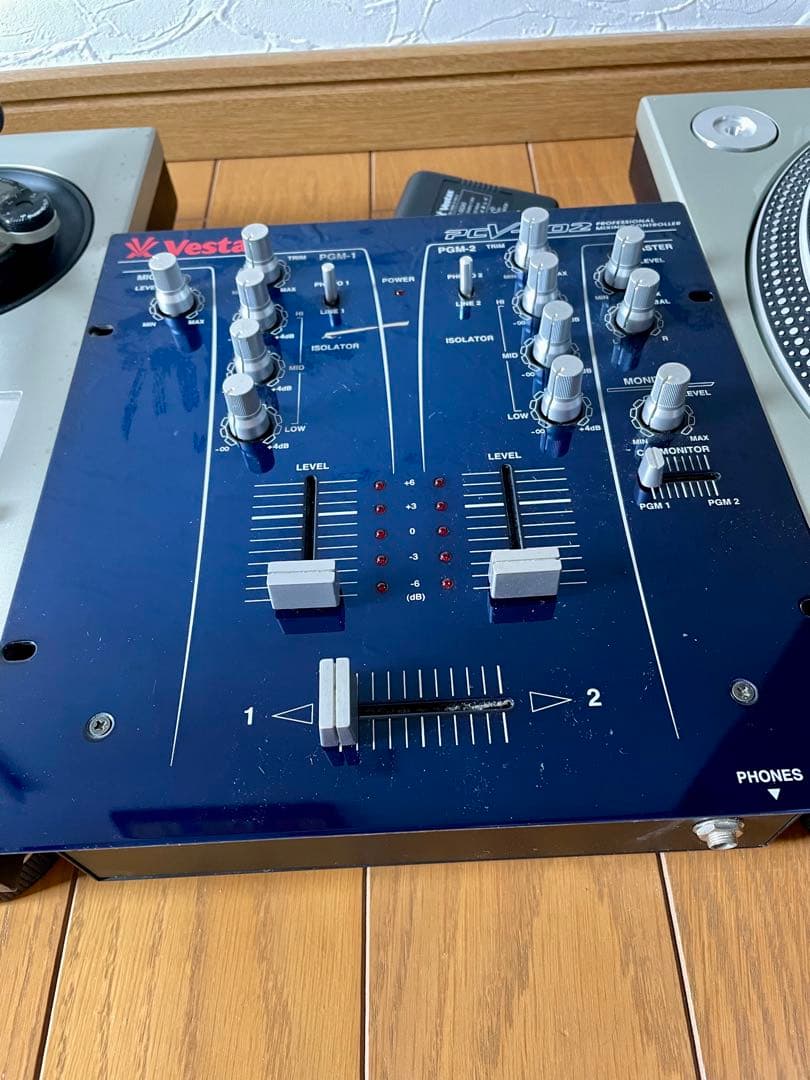 Technics SL-1200 ターンテーブル2台ミキサーセット