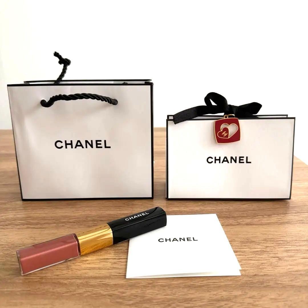 新品 シャネル ルルージュデュオウルトラトゥニュ 186 ピンクヌード リップ