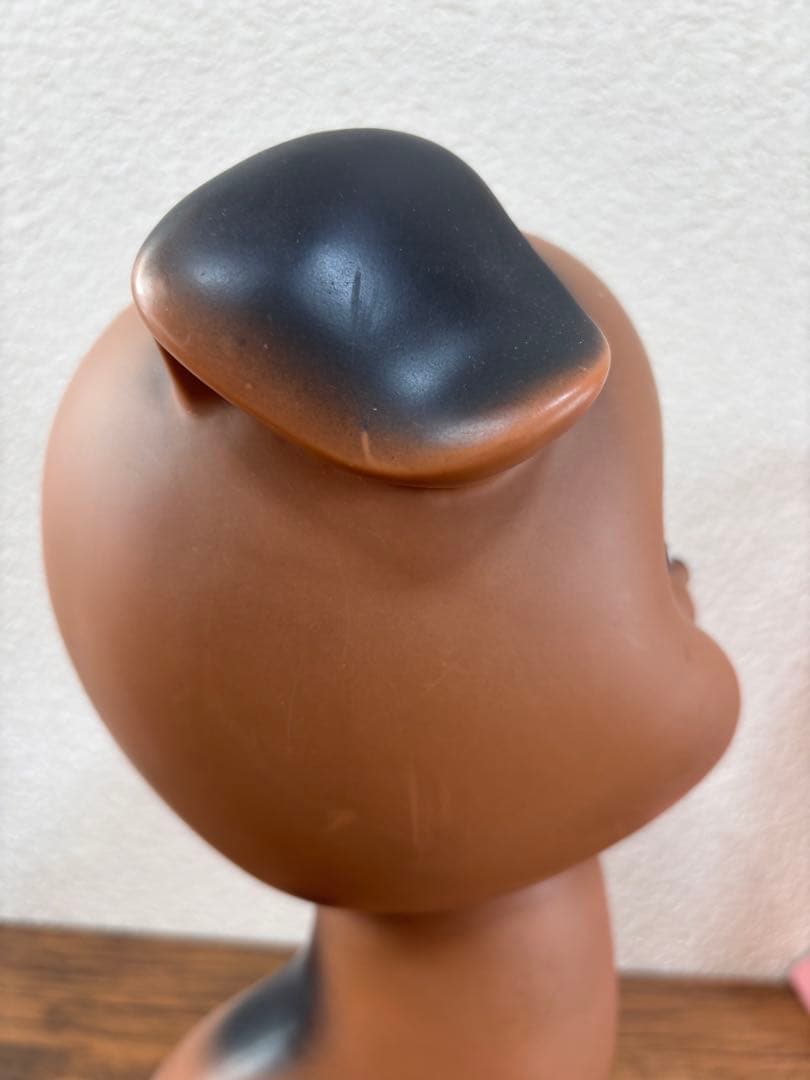 昭和レトロ ソフビ人形 笛付 ラバードール 犬 茶色