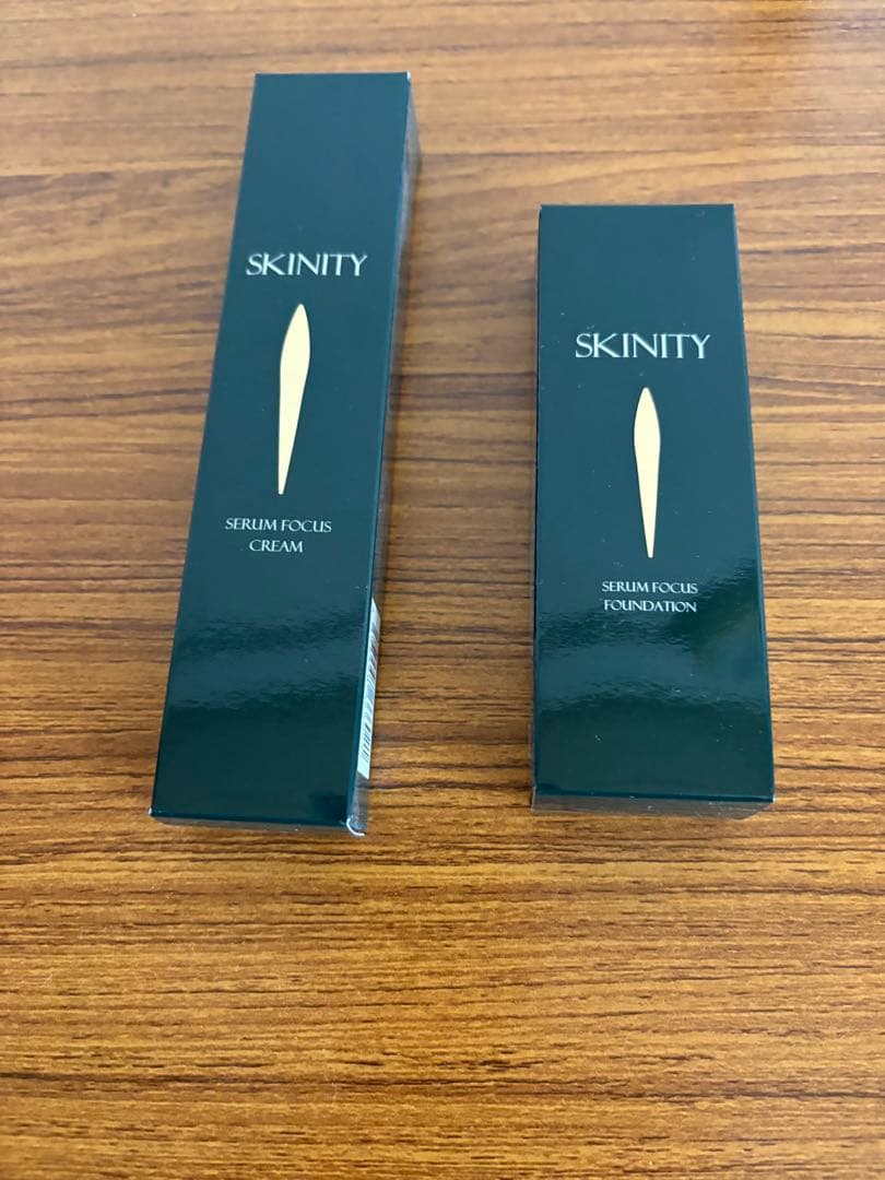 SKINITY セラムフォーカスクリーム＆ファンデーションセット