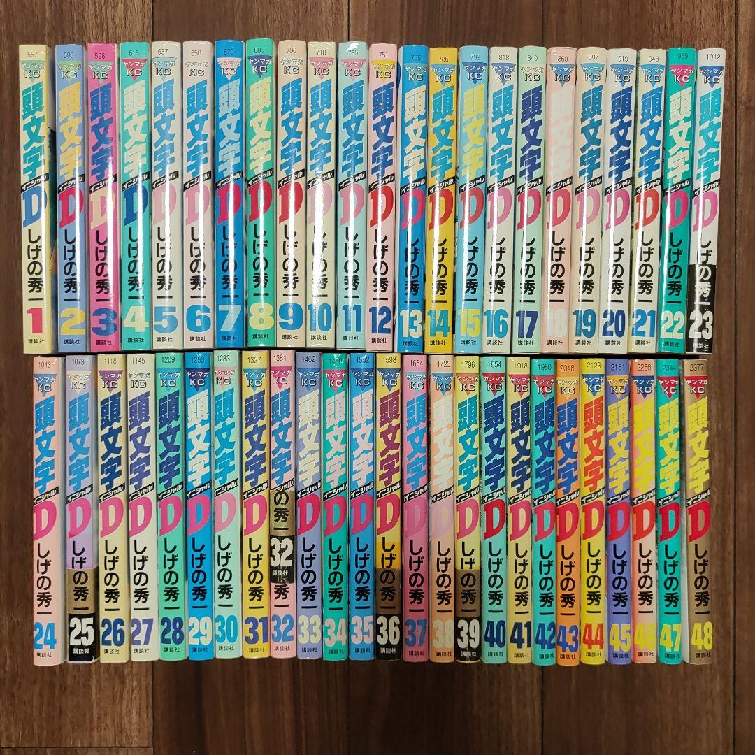 イニシャルＤ　頭文字D　全巻セット