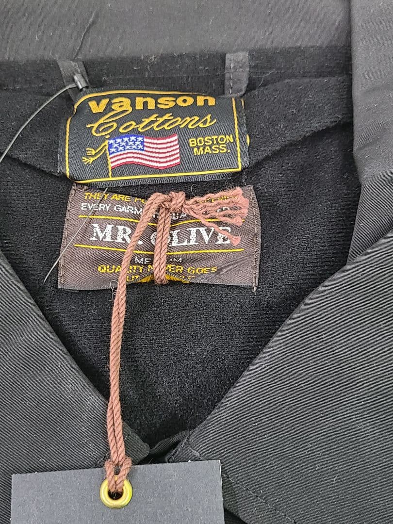 VANSON　ミスターオリーブ　コーチジャケット　（　ポークチョップ