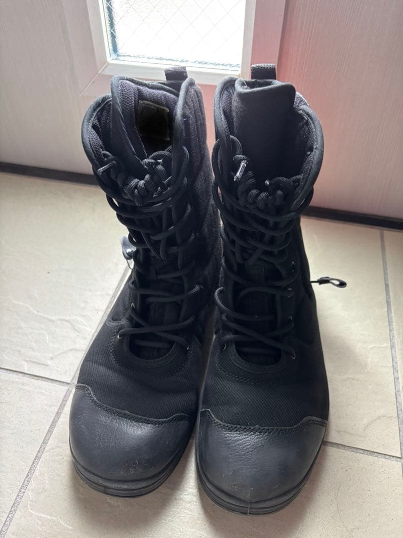 Hg PRO 安全靴 黒 ジッパー付き