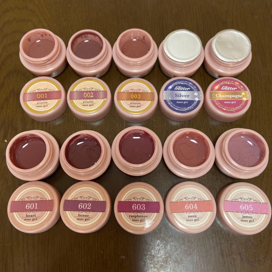 マオジェル maogel 34色&マオネイルコラム&マオラメセット　まとめ売り