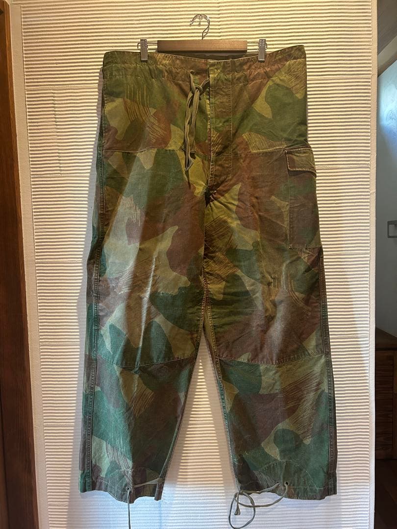 ベルギー軍ブラッシュカモ(ブラッシュストロークカモ)パンツ 1956年製