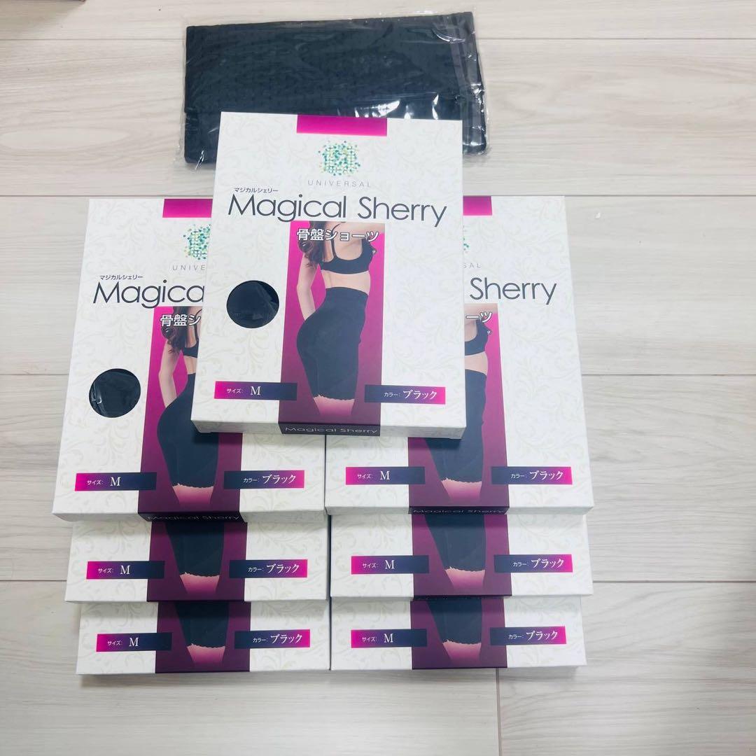 ml0732 Magical Sherry 骨盤ガードル M ブラック　7セット
