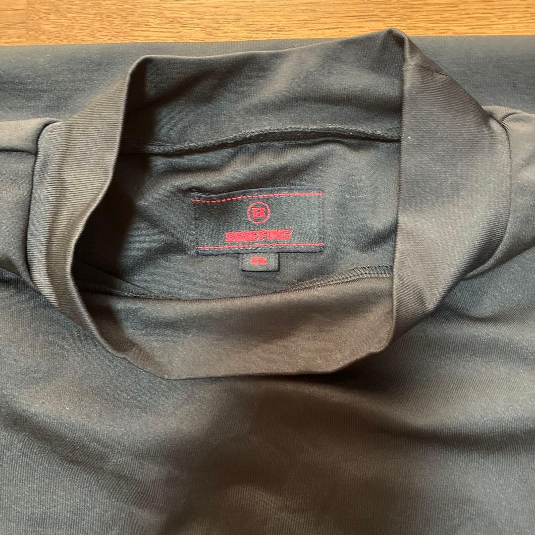 BRIEFING ブラック Tシャツ XXL