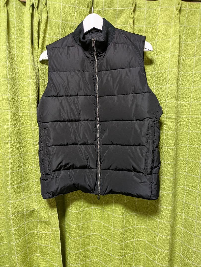 ＋CLOTHET クロスクローゼットブラック ダウンベスト