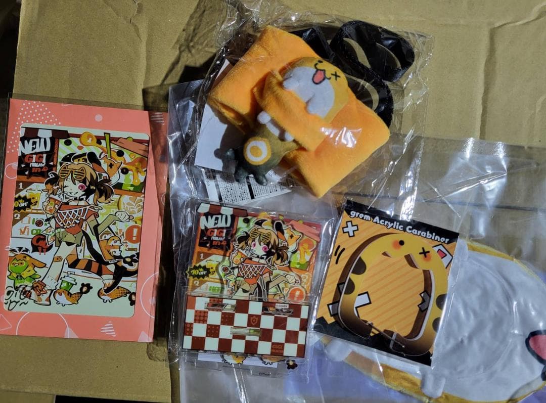 ホロライブ　ジジ・ムリン 活動1周年記念　数量限定フルセット　直筆サイン