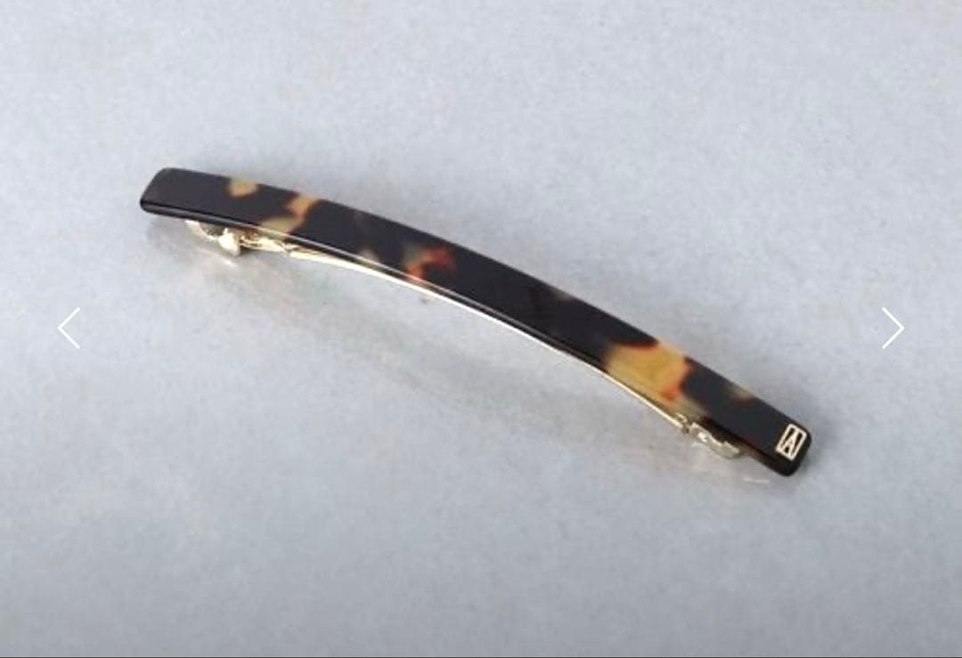 ALEXANDRE DE PARIS WIDE バレッタ