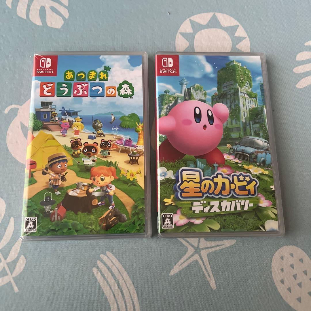 【新品】Nintendo Switch どうぶうの森　星のカービィディスカバリー