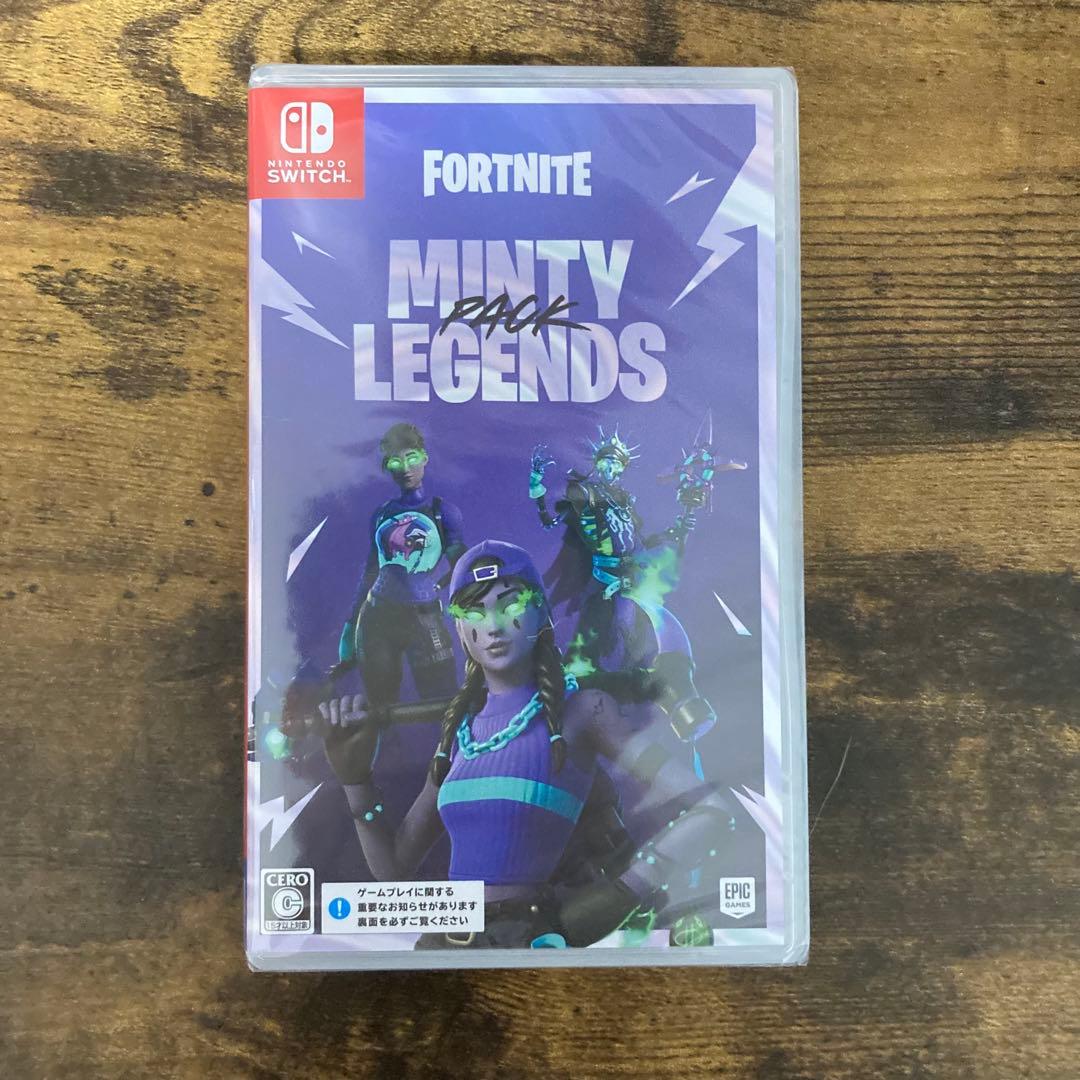 フォートナイト ミンティーレジェンドパック Switch 新品未開封