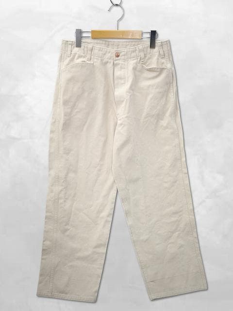 コモリ COMOLI 2025AW コットンツイル ワークパンツ 2