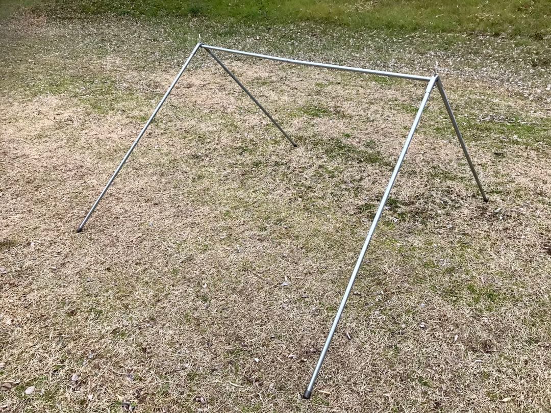 取説付き《フォックスベース仕様⭐︎》二股フレーム＋棟ポール　快適空間らくらく設営⭐︎