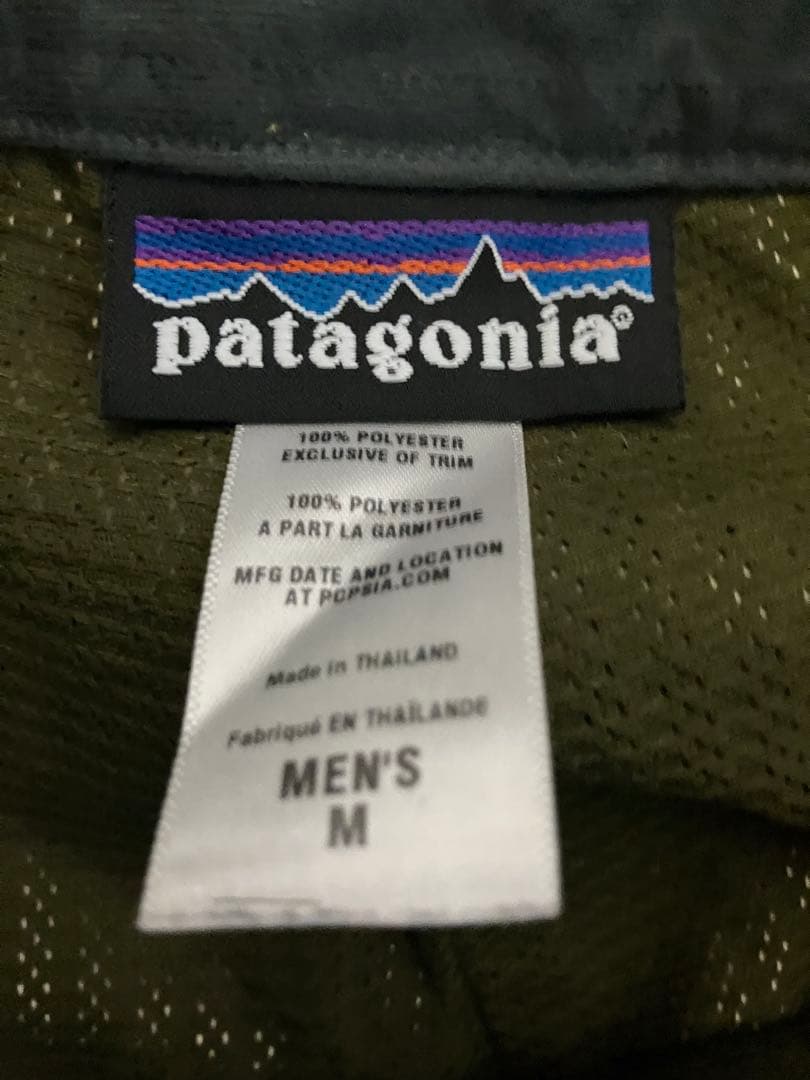 patagonia メンズ M スノーボードパンツ オリーブグリーン