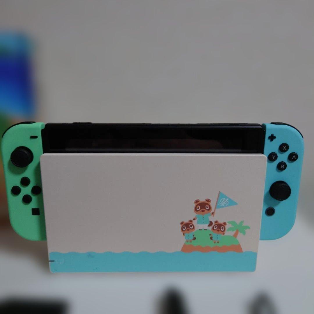 どうぶつの森　Nintendo Switch 本体　コントローラー付