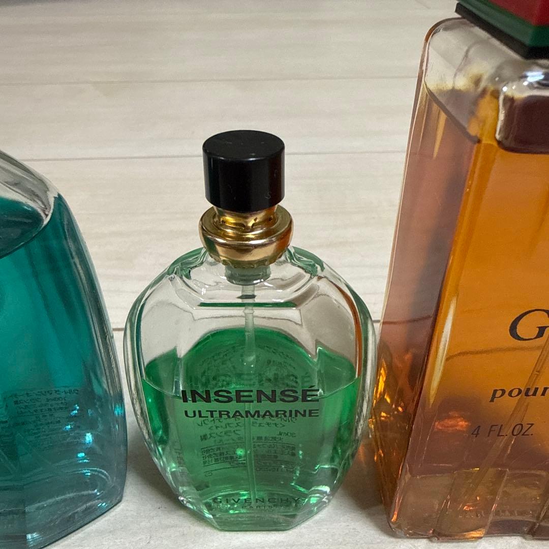 HERMES GIVENCHY GUCCI 香水4本セット