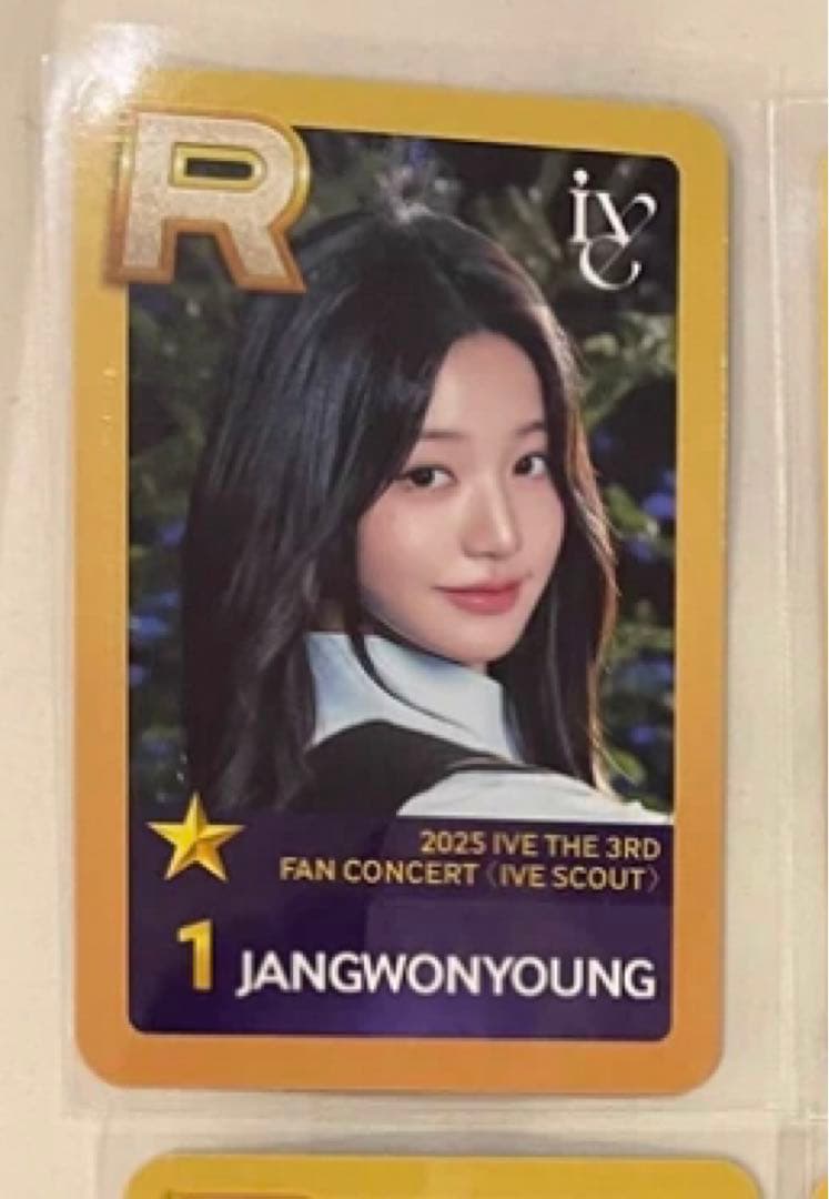 IVE ウォニョン SCOUT ファンコン fc ミッション 限定 トレカ