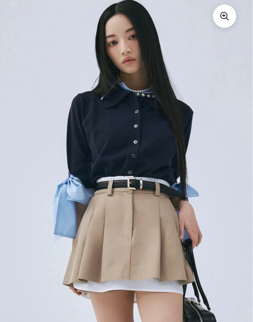 eimy プリーツスカート ブラック　Sサイズ