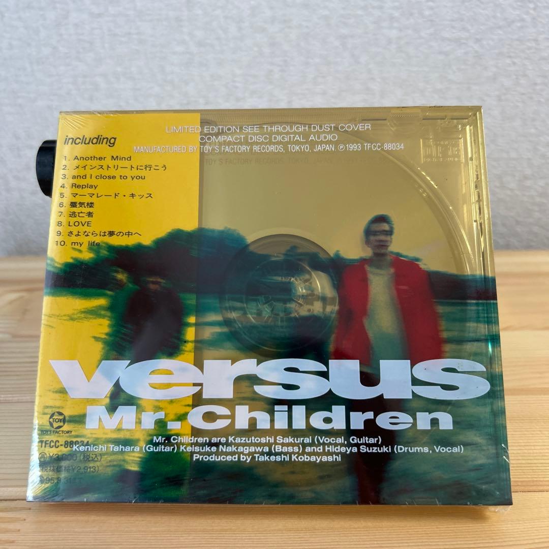 わ*だ様 Mr.Children 「versus」初回限定盤 1993年 貴重な