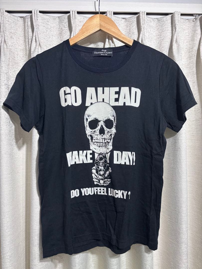 ヒステリックグラマー スカルデザイン Tシャツ 半袖