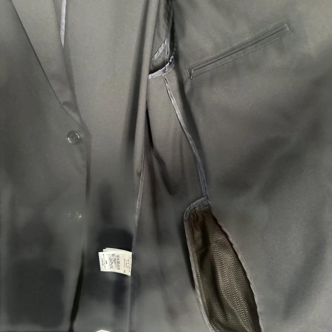 WWS 濃紺 テーラードジャケット 3L ストレッチ　防水　速乾　大きいサイズ