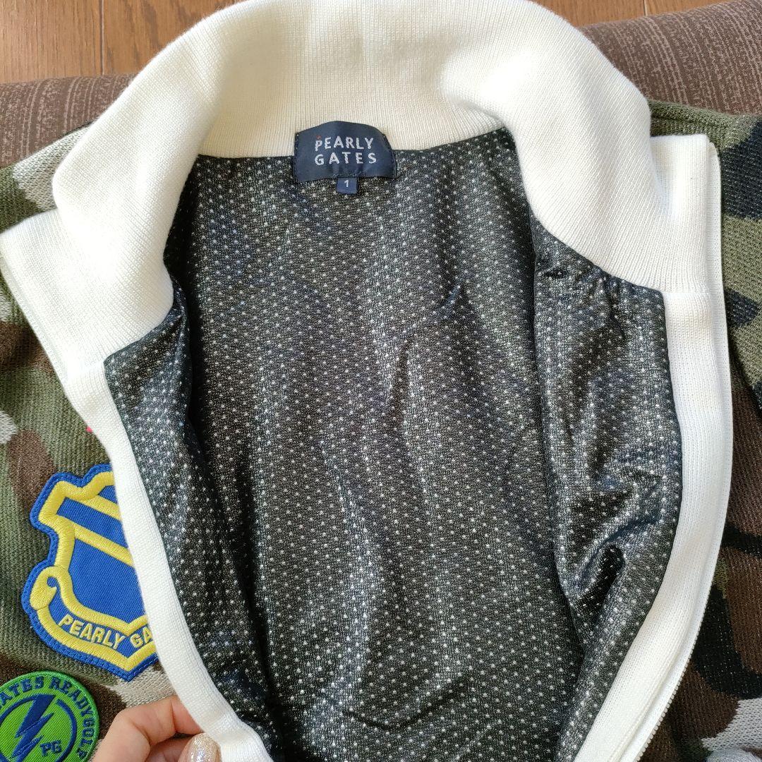 パーリーゲイツ　迷彩　蓄熱　アウター