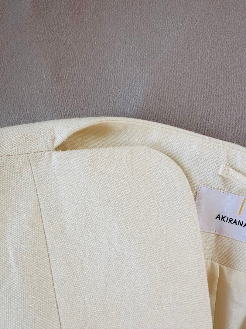 AKIRANAKA sesilia linen ジャケット