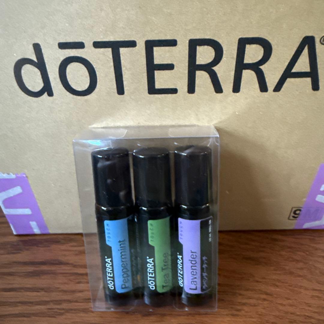 doTERRA エッセンシャルオイル タッチトリオ(3本セット)