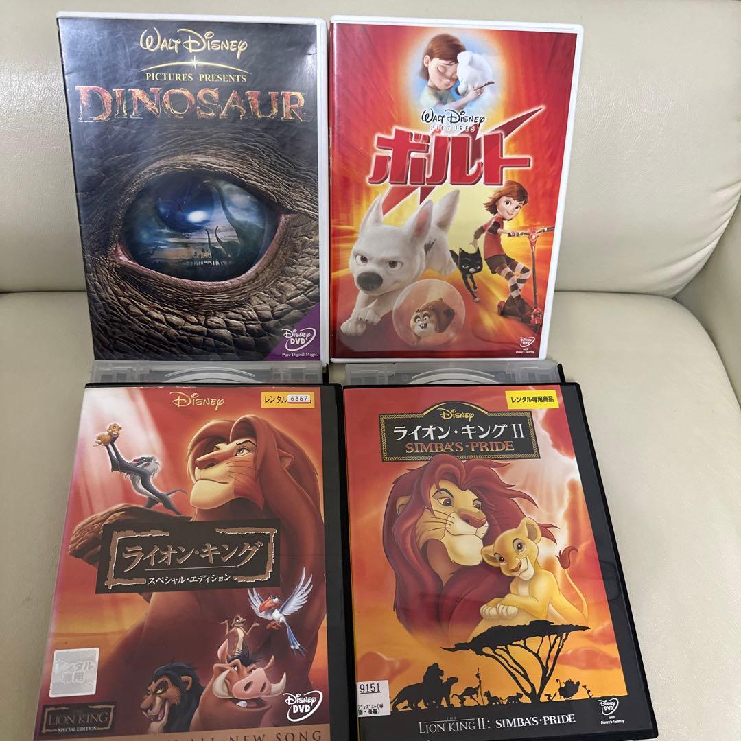ウォルトディズニー＆ピクサーDVD30点　ライオンキング、ニモ、ダイナソー、他