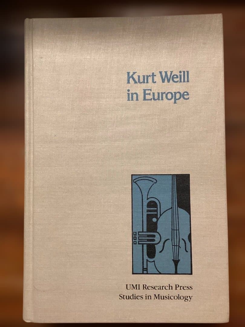 アート・デザイン・音楽  Weill in Europe