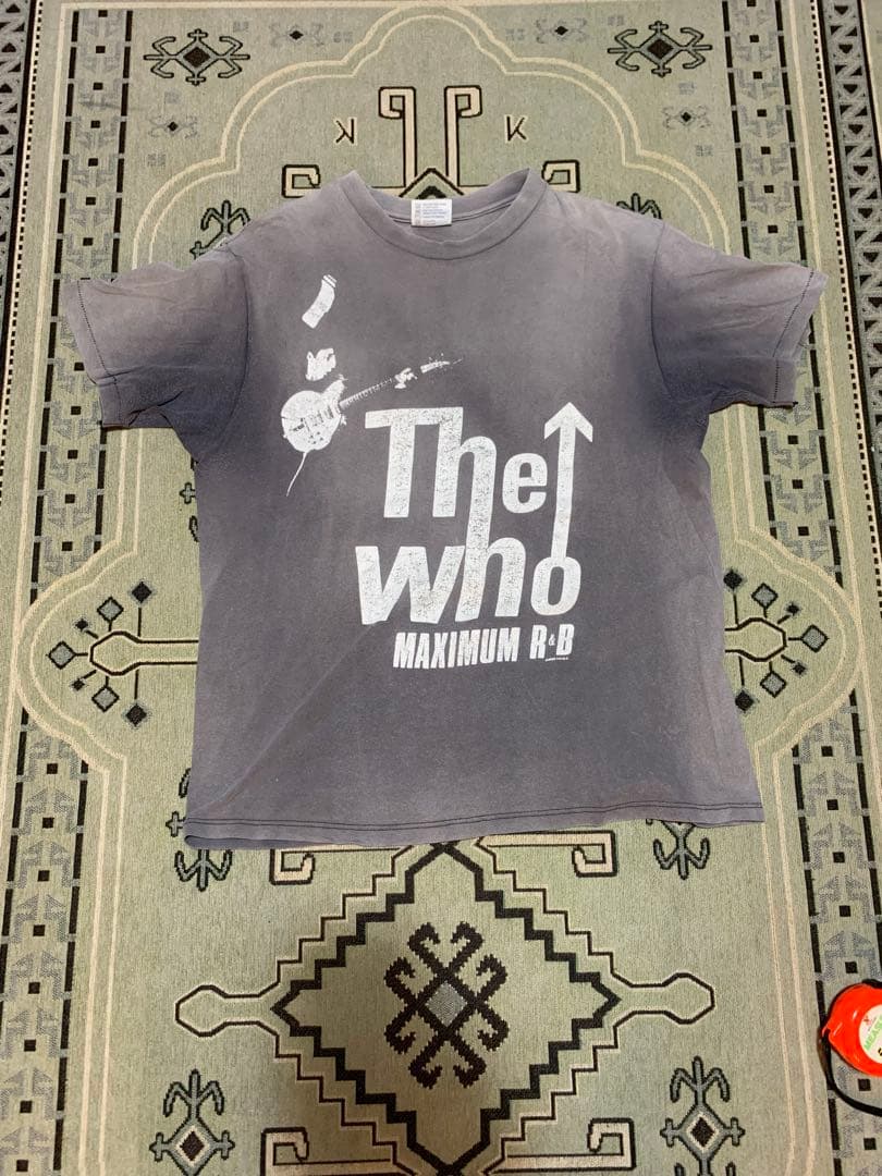 The Who ツアーTシャツ 80年代　バンドT 鬼フェード 80s