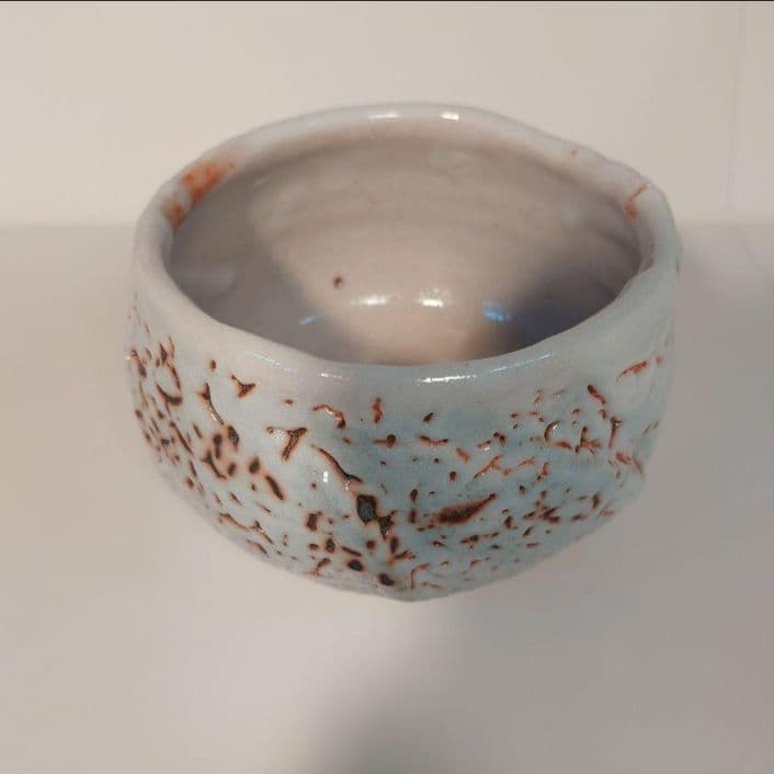 志野焼き抹茶碗「美峰」