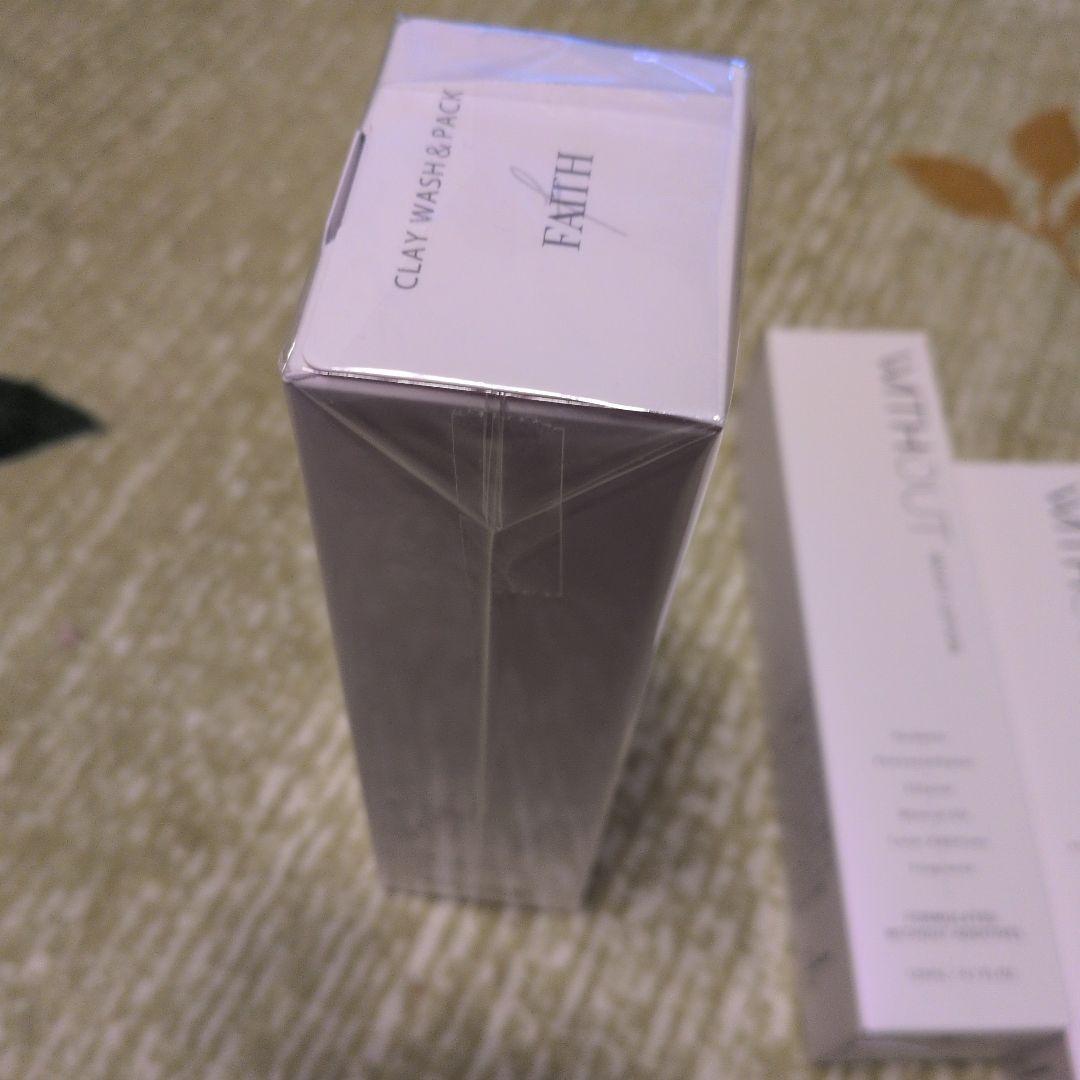 WITHOUT クレイウォッシュ&パック・モイストローション・モイストゲル3点