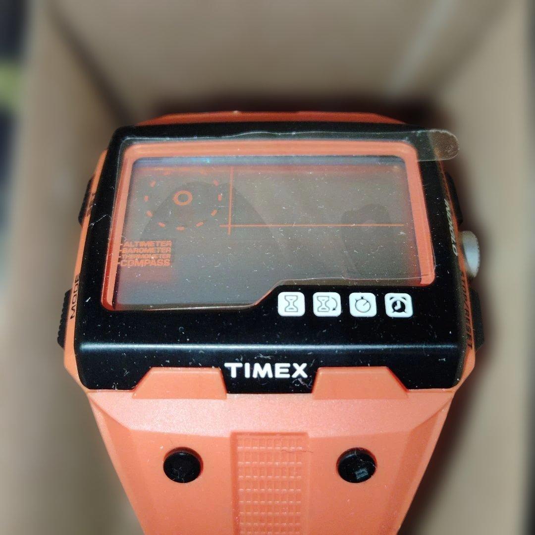 TIMEX デジタル腕時計 オレンジTIMEX Expedition WS4TM