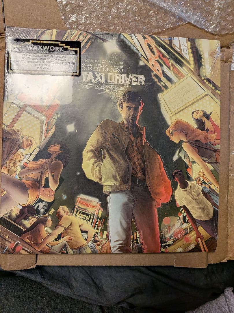 『タクシードライバー』 　40周年記念盤 サウンドトラックLPレコード