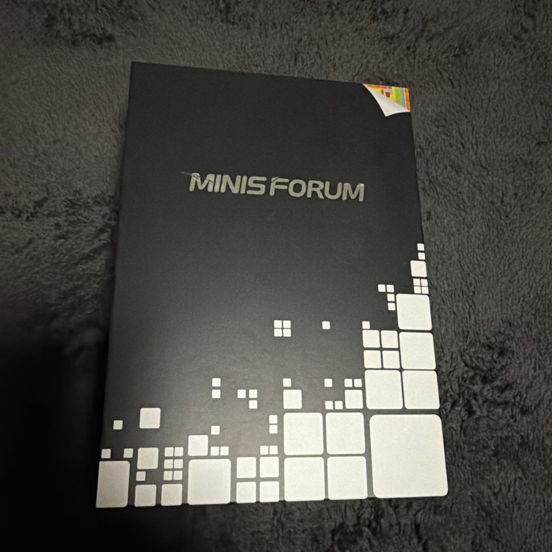 コンピュータ・IT MINISFORUM GK41 Windows 11 Pro SSD256GB