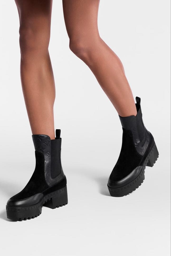 ルイヴィトンブーツ ローリエートライン