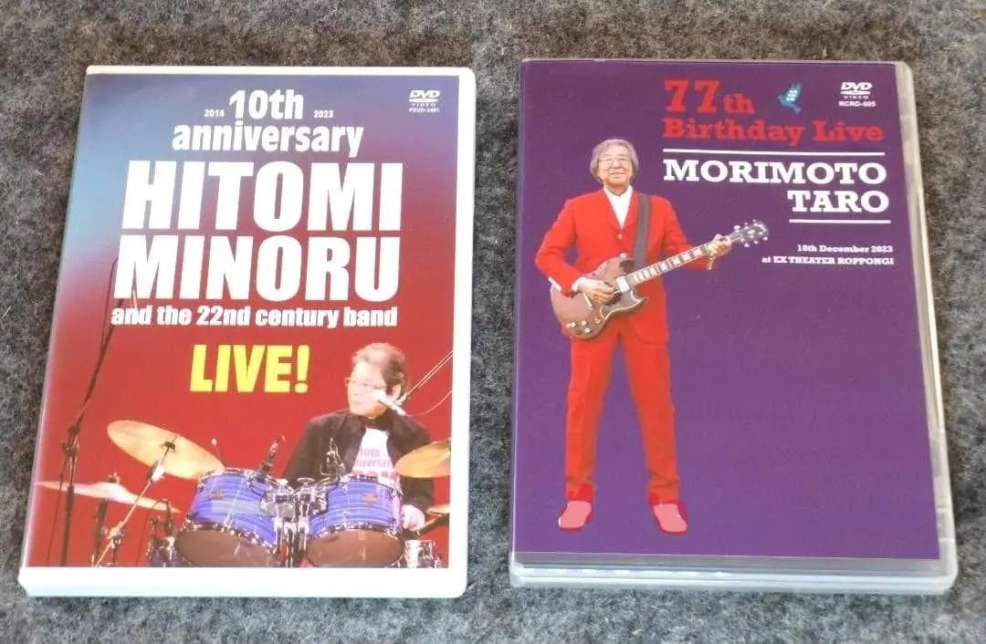 DVD・CD　森本タローバースデーライブ　瞳みのる１０周年ライブ　ザ・タイガース