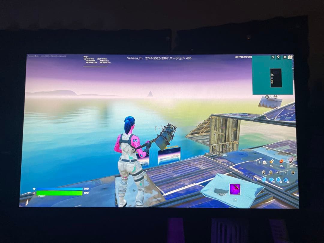 ゲーミングモニター100Hz24インチ×3+モニターアームトリプル