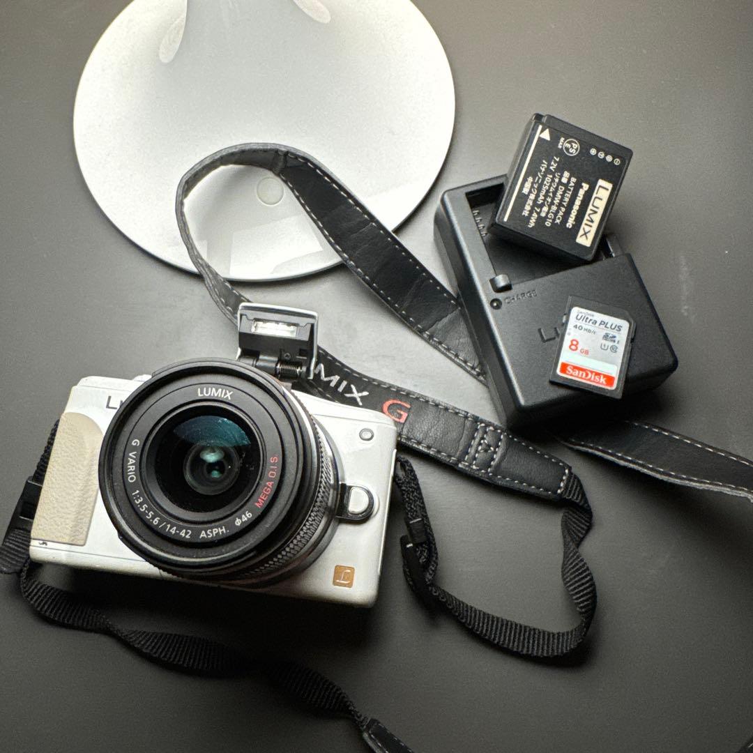 【LUMIX GF6】 動作確認済 バッテリーチャージ / 8gbカード付き