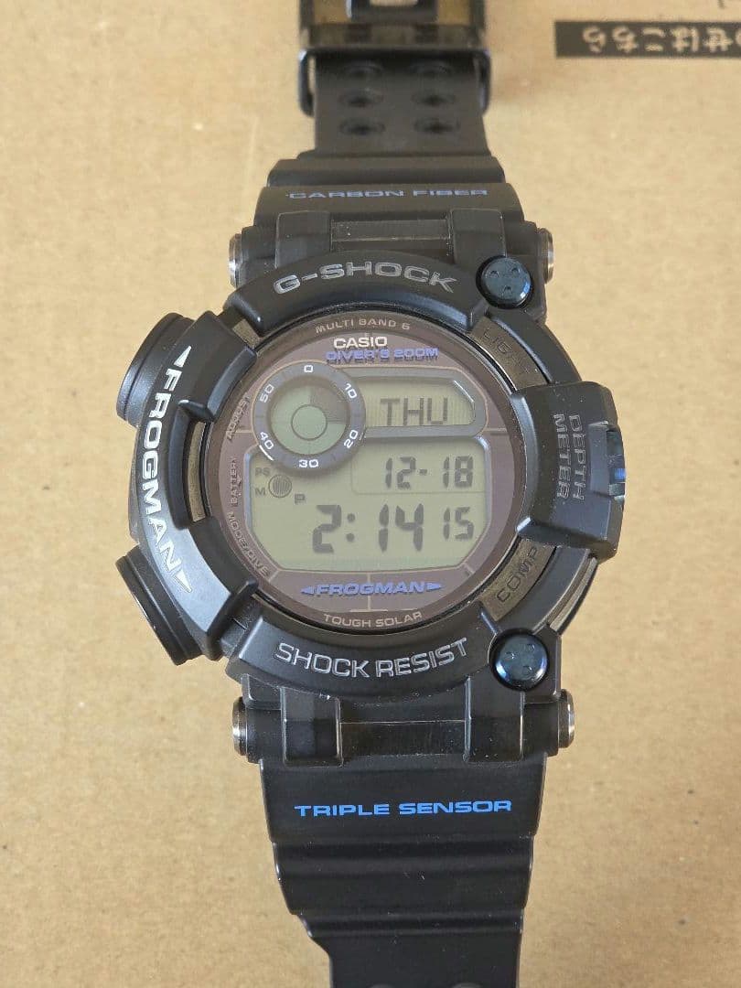 CASIO G-SHOCK FROGMAN GWF-D1000B 箱無し