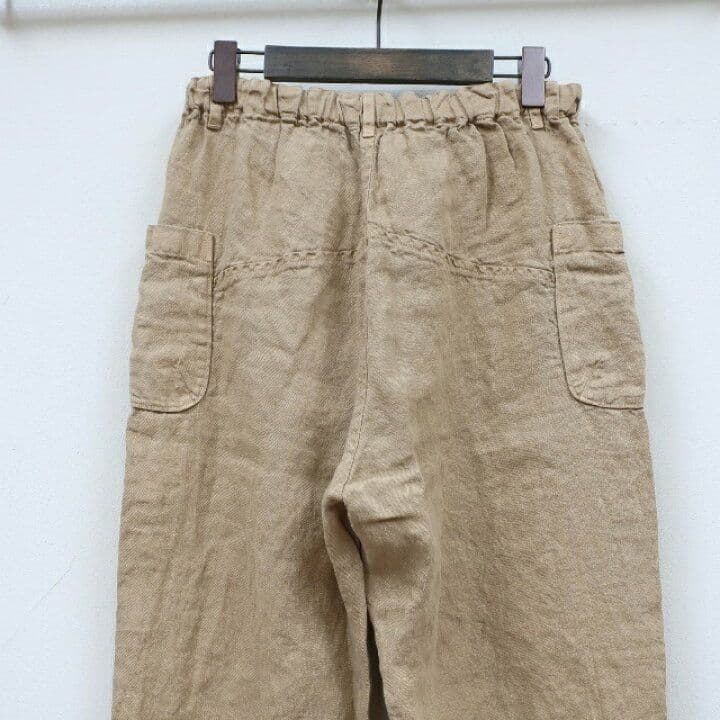 tumugu ソリトリネンイージーパンツ