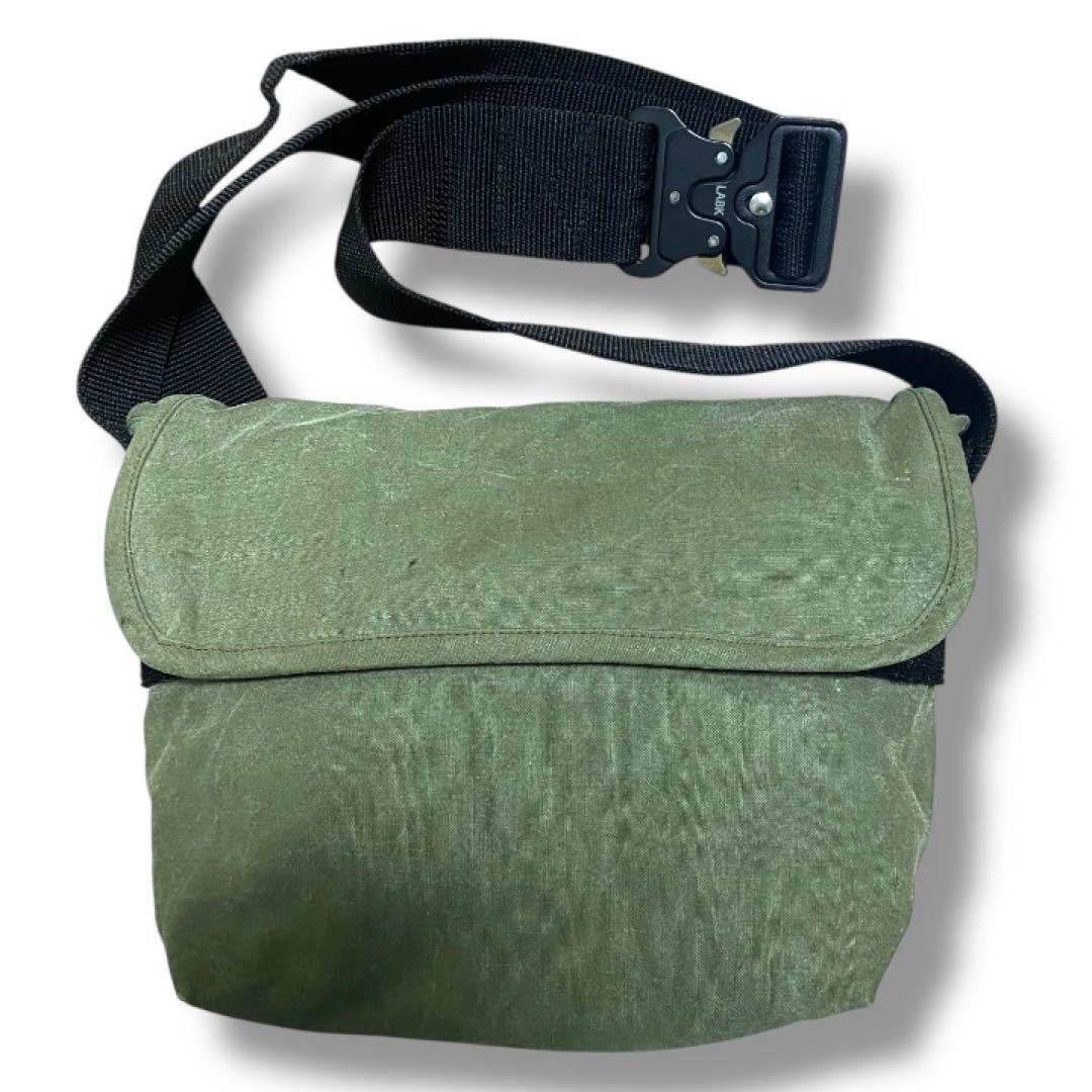 【鬼レア・再構築・USAテント生地使用】 レイドバック ショルダーバッグ カーキ