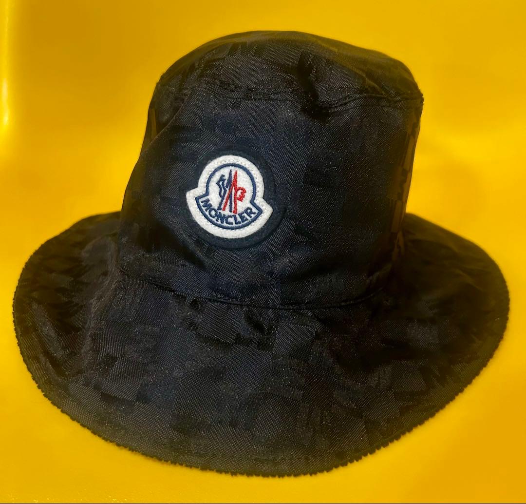 値下げ‼️試着のみ　モンクレール　バケットハット　美品