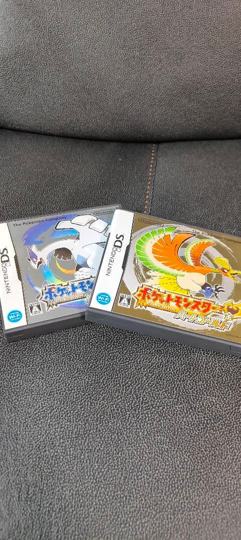 【い 】ニンテンドーDS ポケモン ハートゴールド&ソウルシルバー セット