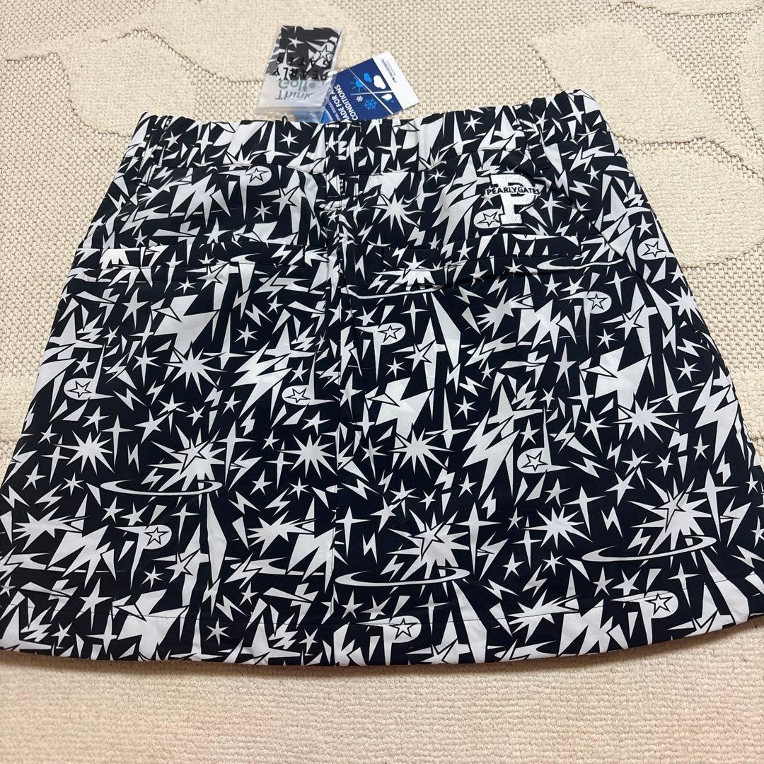 PEARLY GATES 星柄スカート　新品　未使用